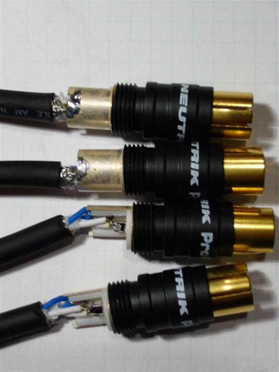 Audio Project DIY Cables